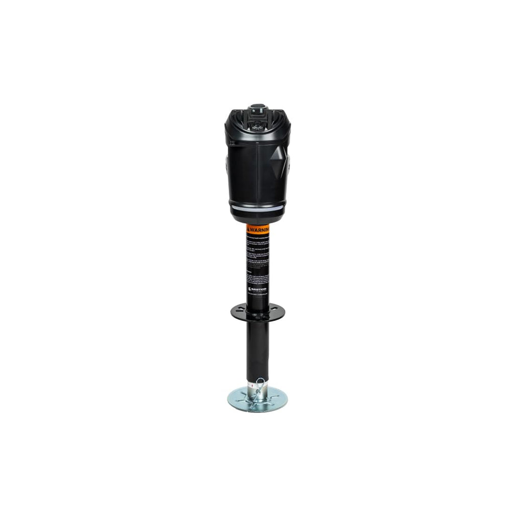 Black 3500 lb Electric Trailer Jack with Cover P83599