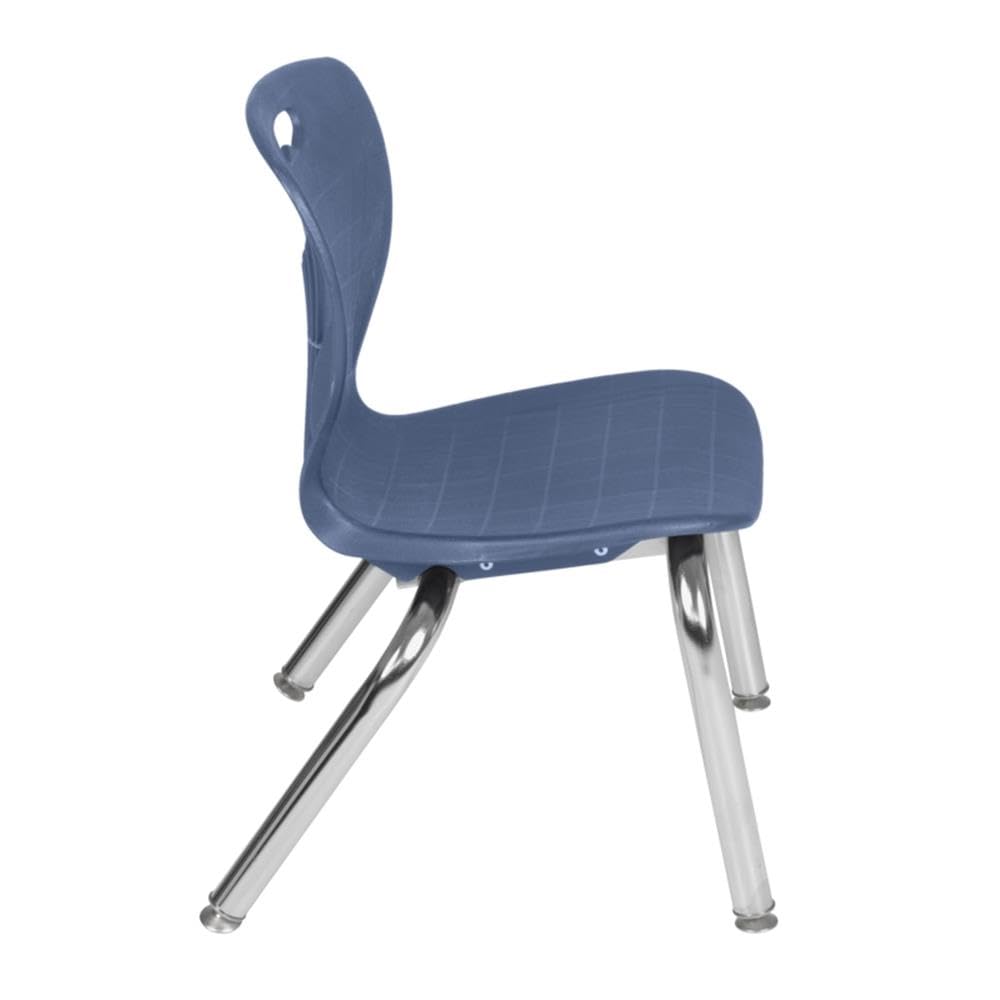 30" Square Mobile Table with 4 Stackable Chairs V168914