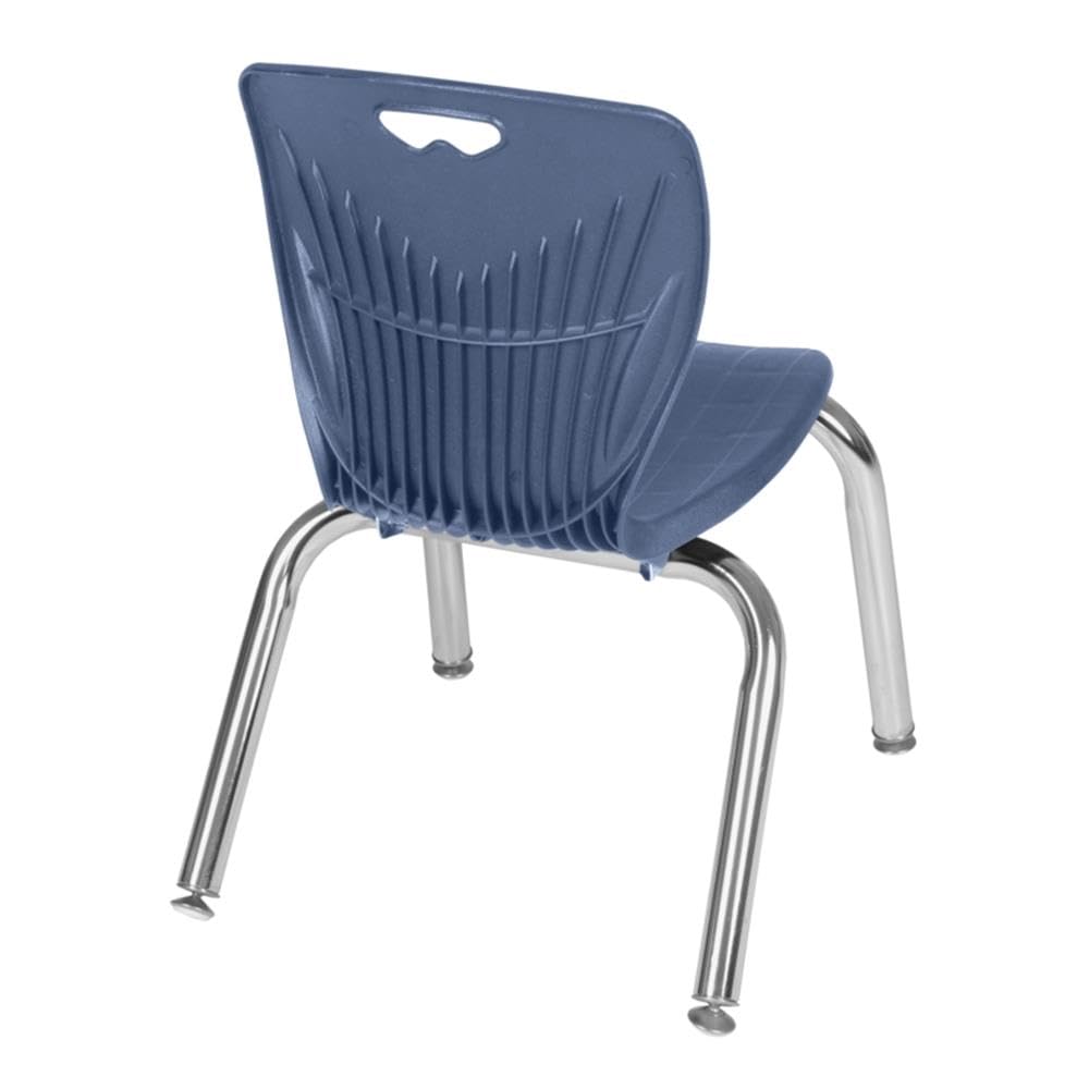30" Square Mobile Table with 4 Stackable Chairs V168914