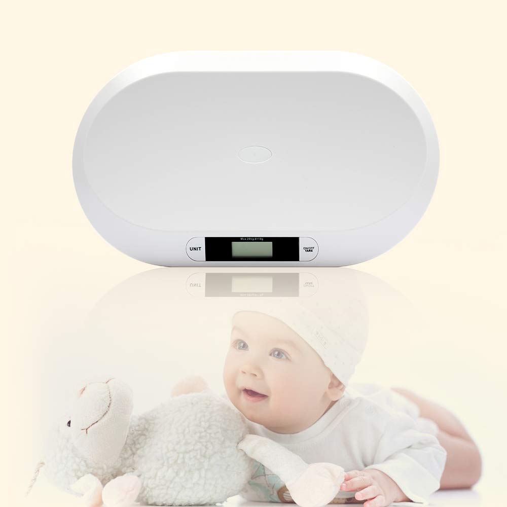 Electronic Digital Baby Scale 44LBS White L146120