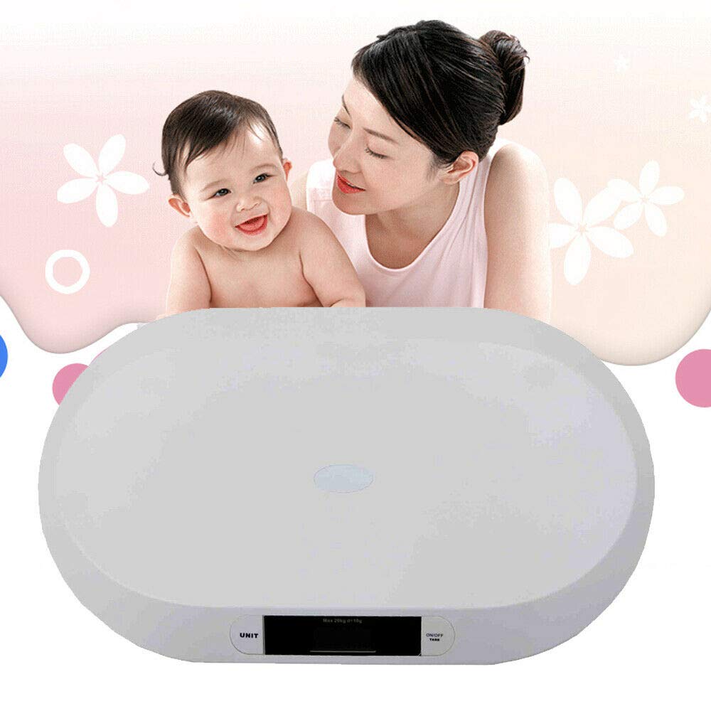 Electronic Digital Baby Scale 44LBS White L146120
