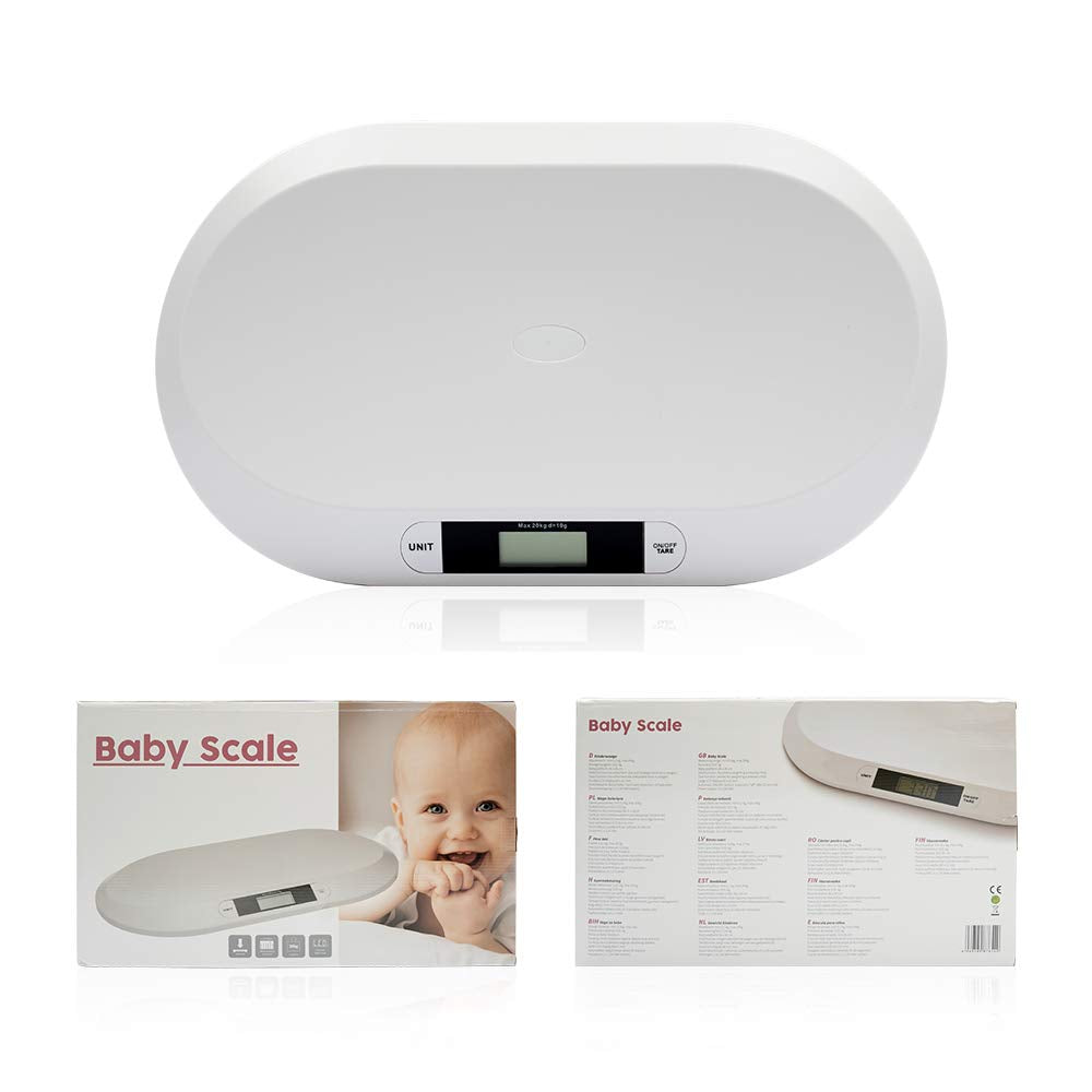 Electronic Digital Baby Scale 44LBS White L146120