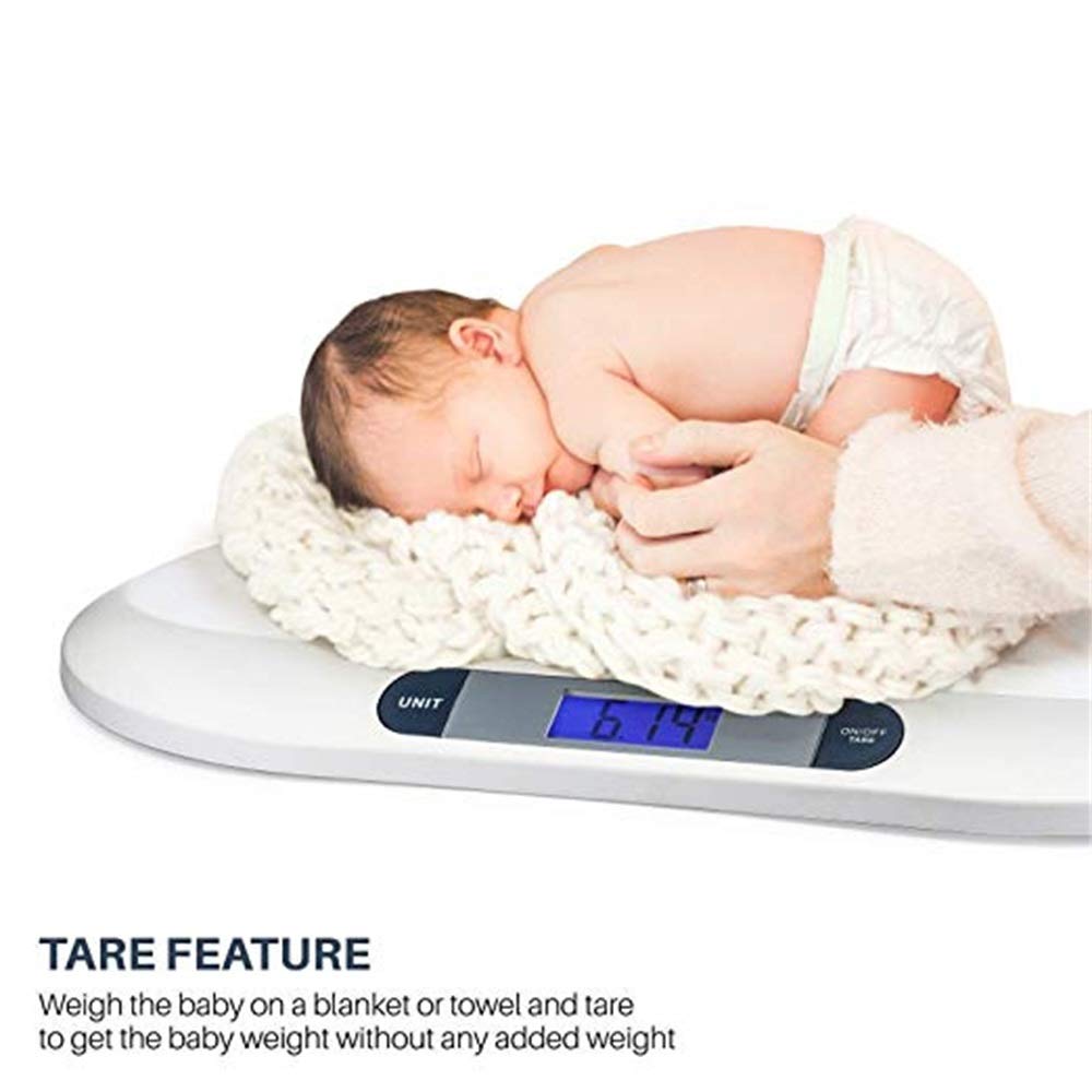 Electronic Digital Baby Scale 44LBS White L146120
