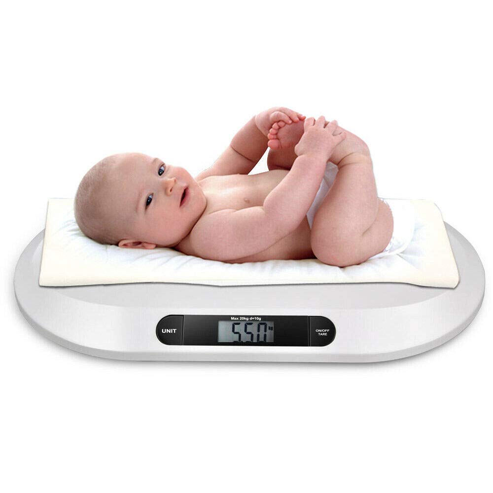 Electronic Digital Baby Scale 44LBS White L146120