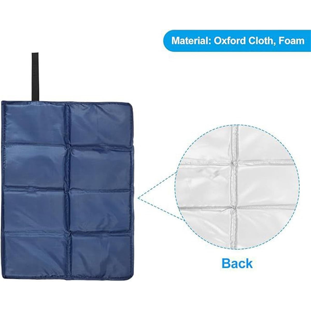 Foldable Waterproof Oxford Camping Seat Cushion Y9577