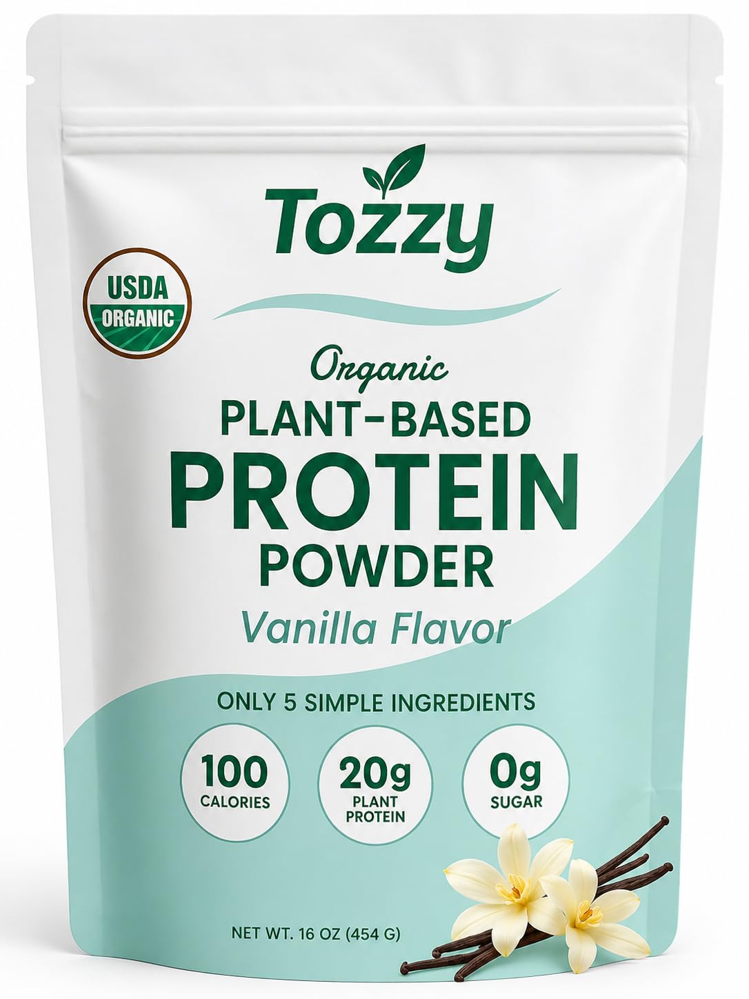 Organic Vegan Vanilla Pea Protein Powder E6377
