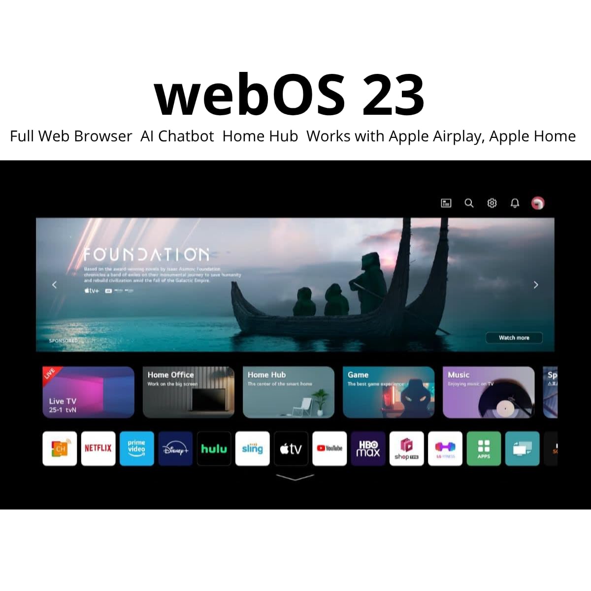 32" Smart TV with Wall Mount H403733