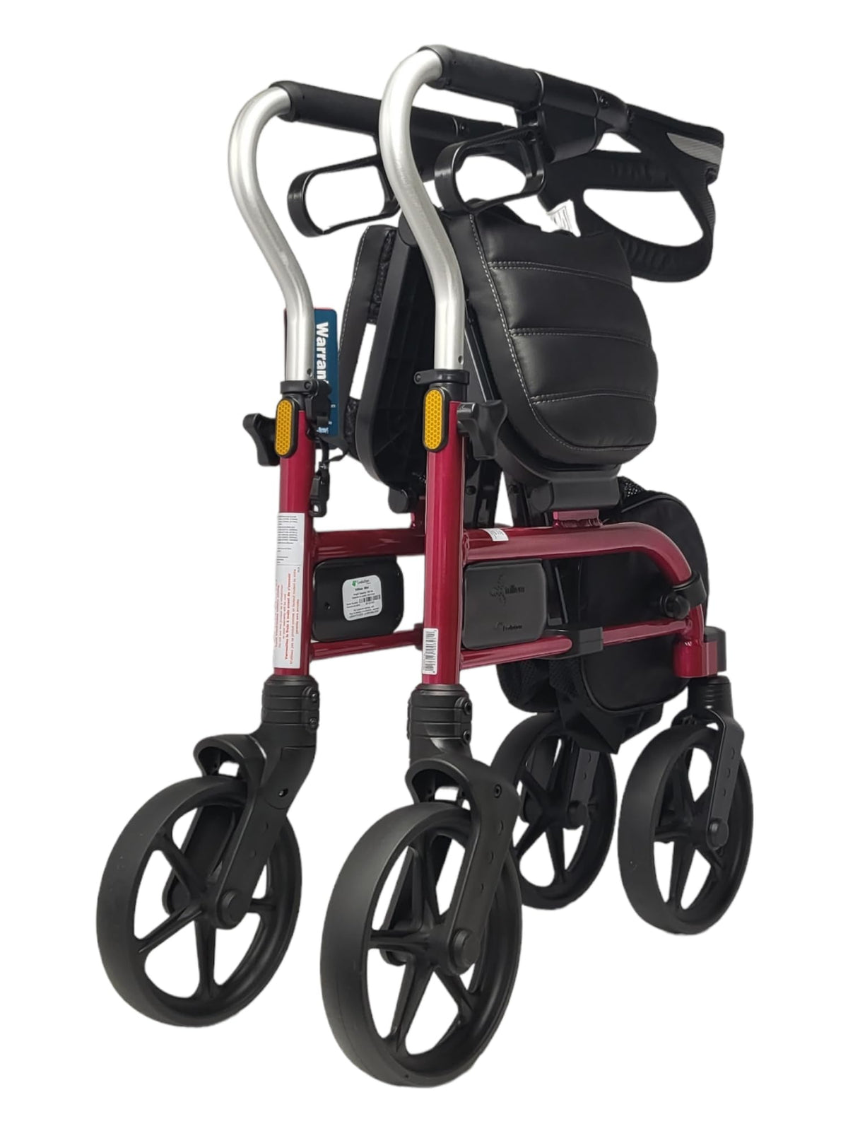 Lightweight Walker Rollator with Seat, Wheels, Brakes W618