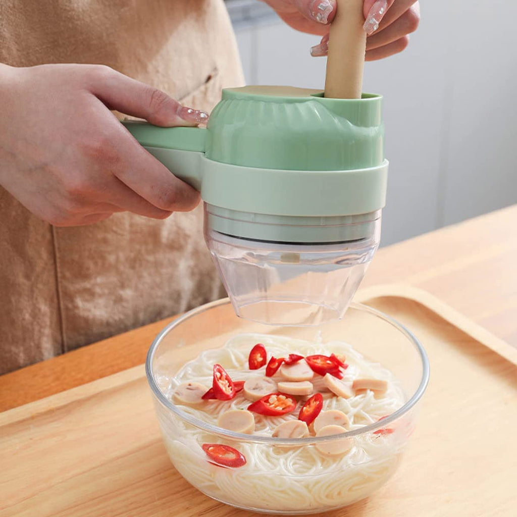 4 in 1 Portable Electric Vegetable Cutter Set X4160
