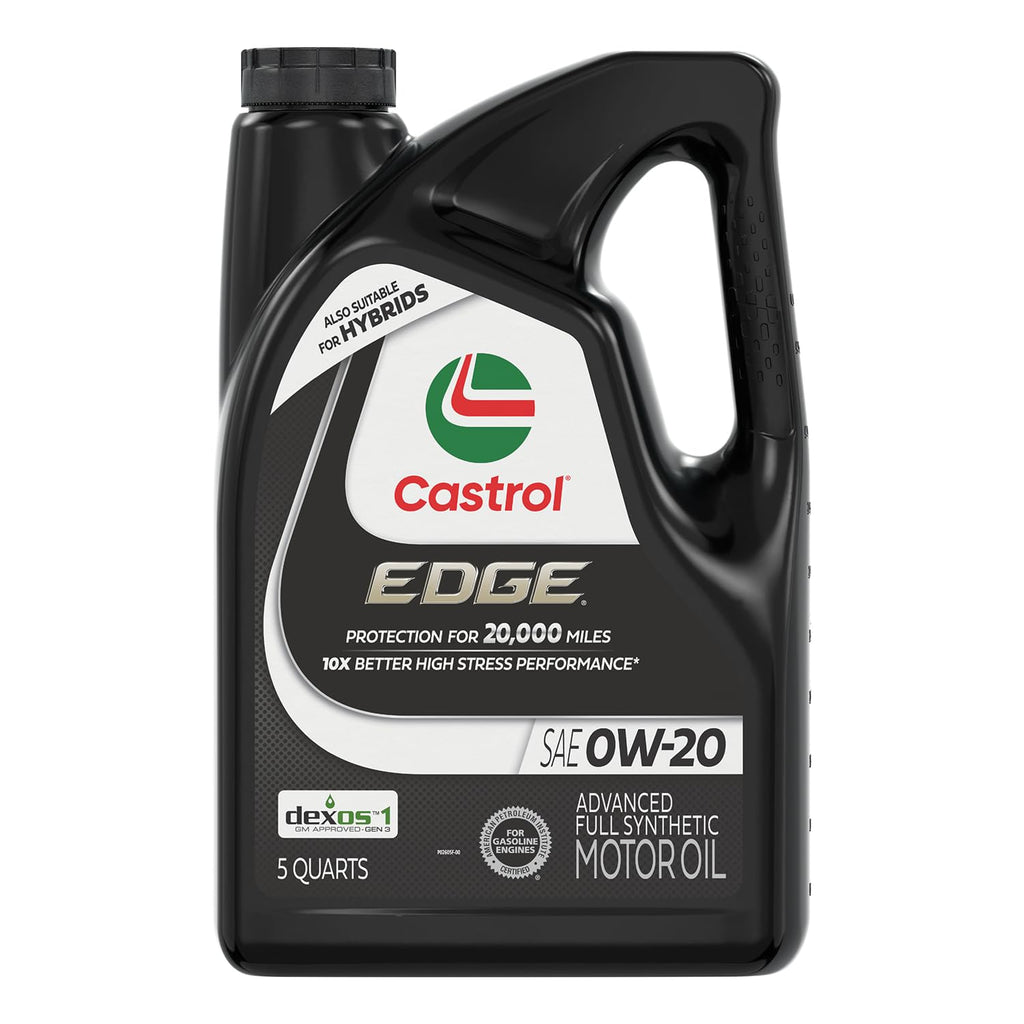 0W-20 Full Synthetic Motor Oil, 5 Quarts I518436