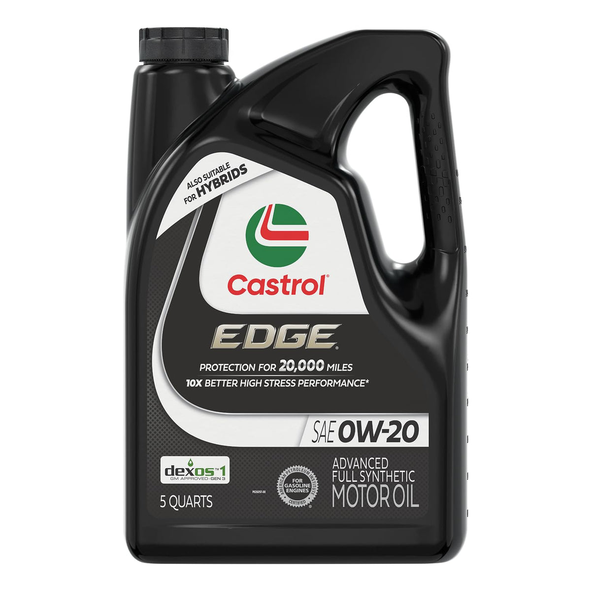0W-20 Full Synthetic Motor Oil, 5 Quarts I518436