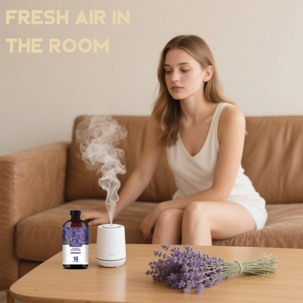 Lavender & Magnolia 16oz & 4oz Pure Natural Scent Set U210713