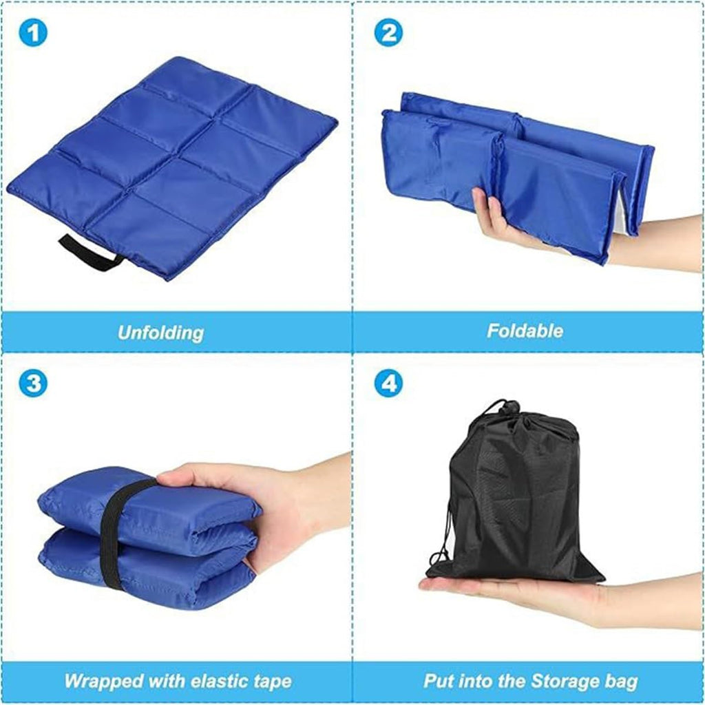 Foldable Waterproof Oxford Camping Seat Cushion Y9577