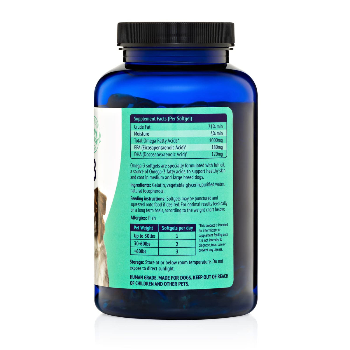 Omega 3 Fish Oil 1000mg 180 Capsules A20154