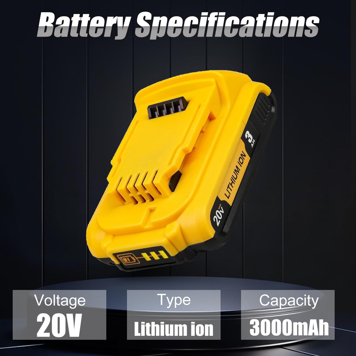 3.0Ah Battery Replacement F39561