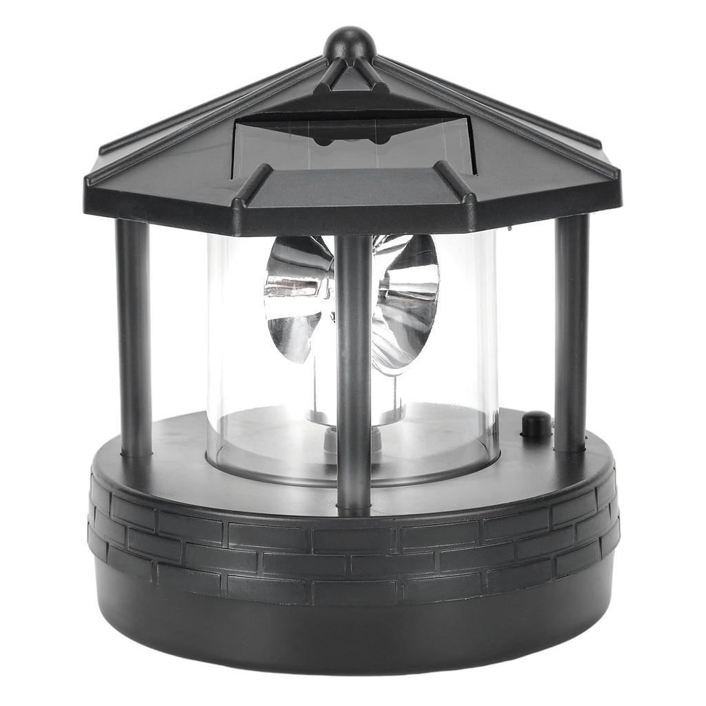Black Solar Lighthouse Light Z938557