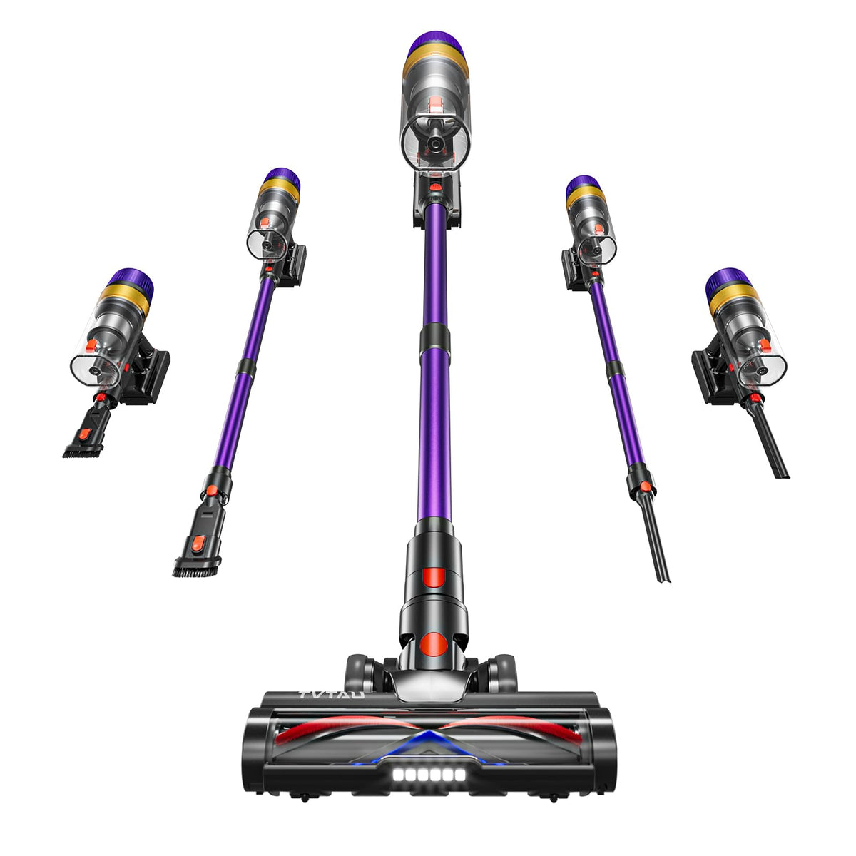Cordless Stick Vacuum Cleaner 620W 55KPA 75Min 1.8L T994207