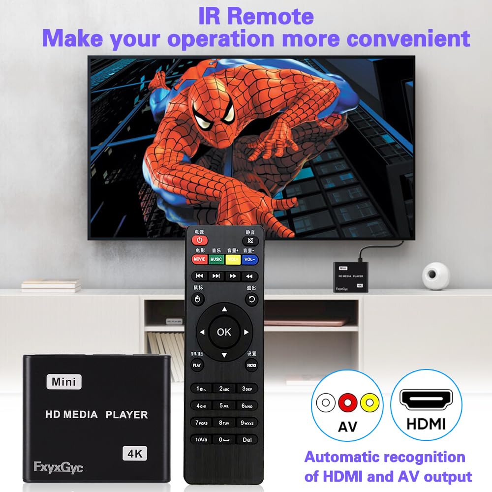 4K Ultra HD HDMI Media Player I205287