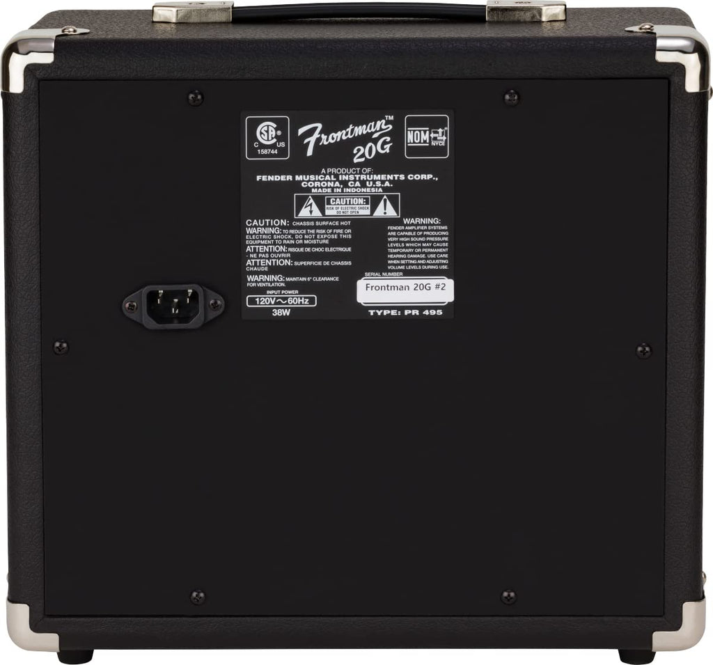 Black Guitar Combo Amplifier with Cable G9277