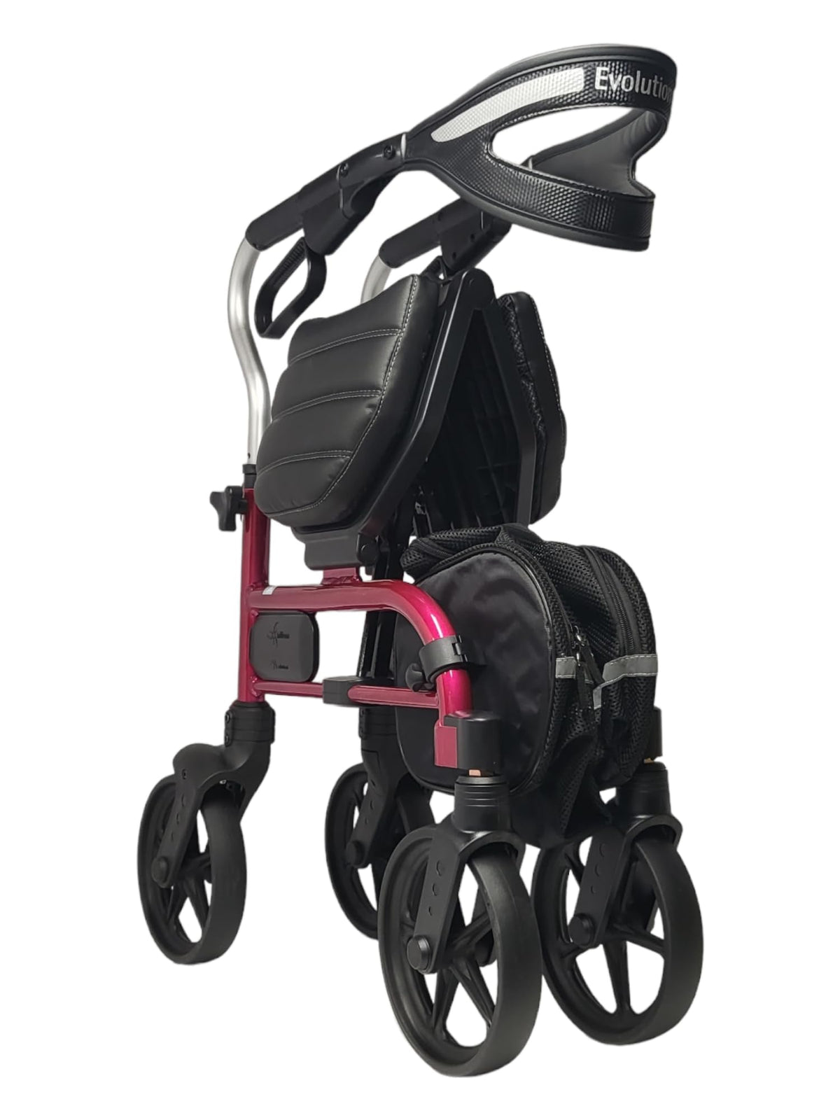 Lightweight Walker Rollator with Seat, Wheels, Brakes W618