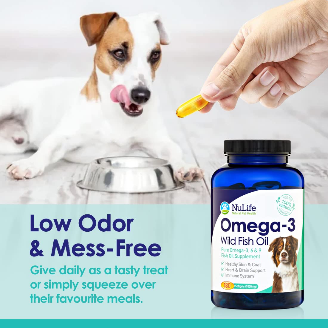 Omega 3 Fish Oil 1000mg 180 Capsules A20154