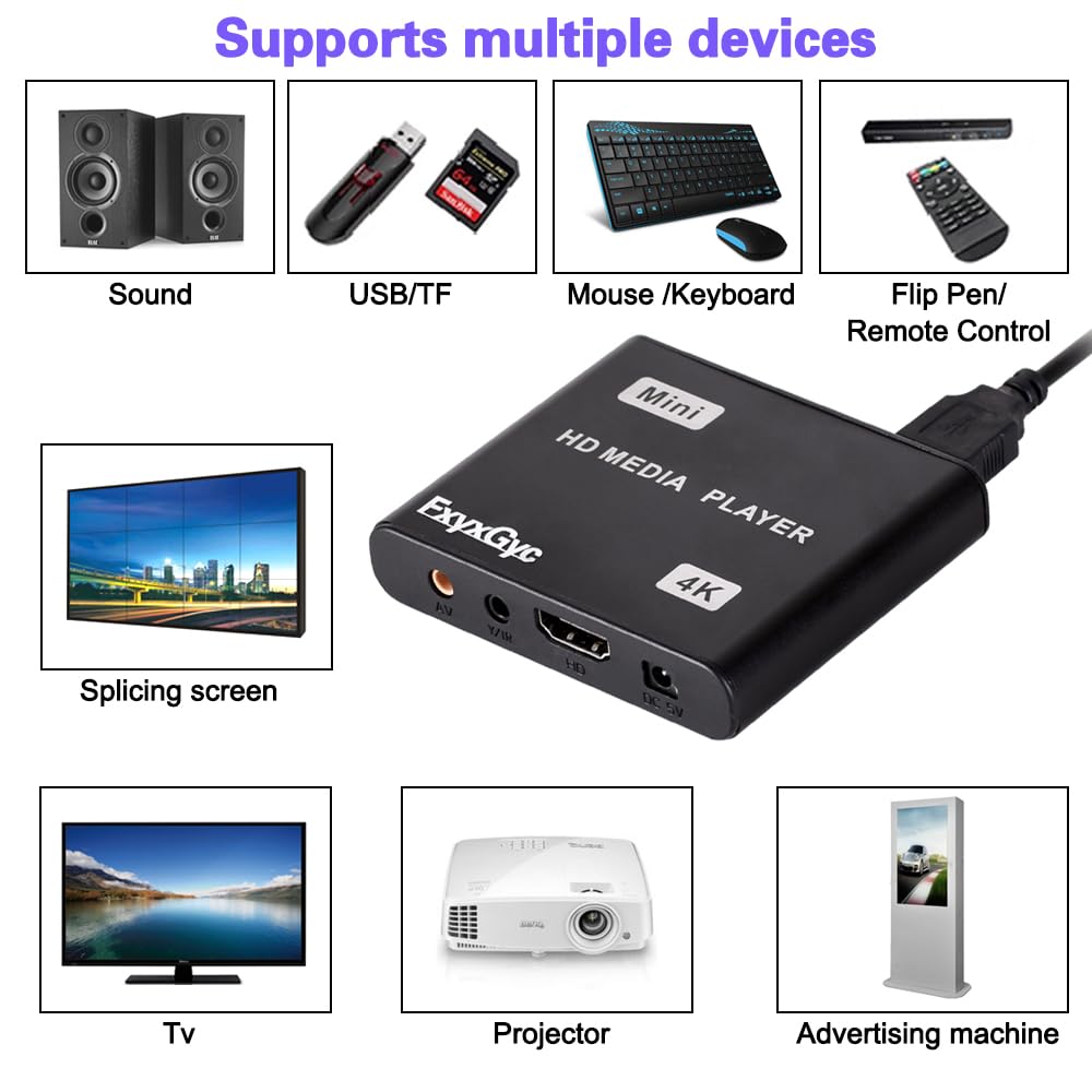 4K Ultra HD HDMI Media Player I205287