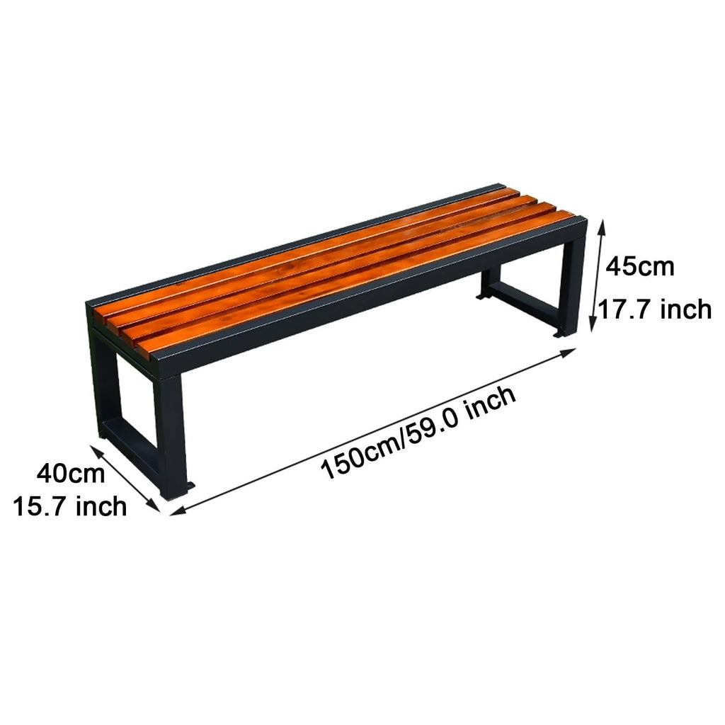 Cast Iron 59in Outdoor Bench F668