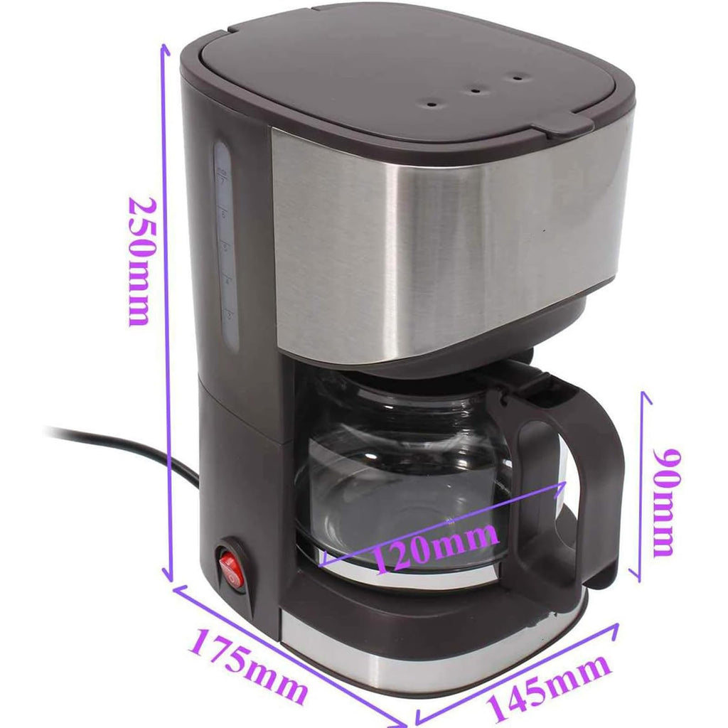 Mini 5 Cup Aluminum Mocha Espresso Coffee Maker N248