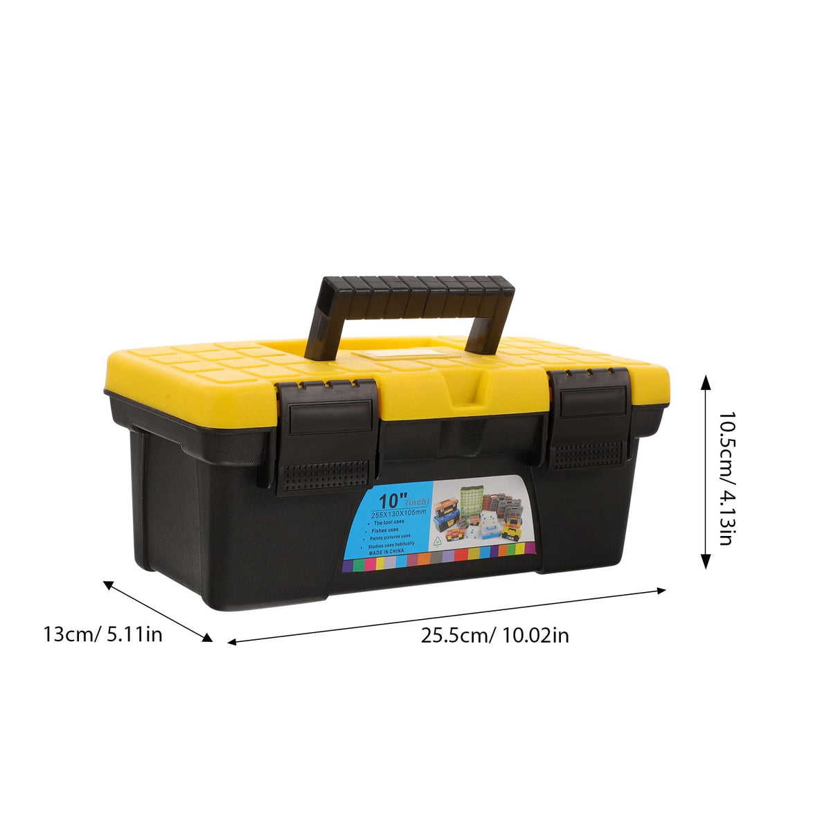 10 Inch Plastic Tool Box H68303