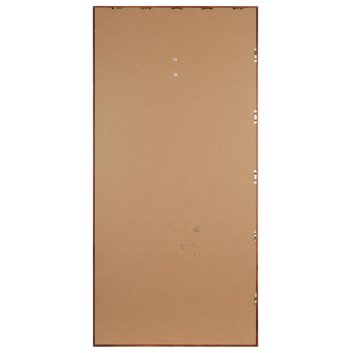 45" Acoustic Guitar Display Case Cabinet Wall Mountable Mahogany Finish Y683178