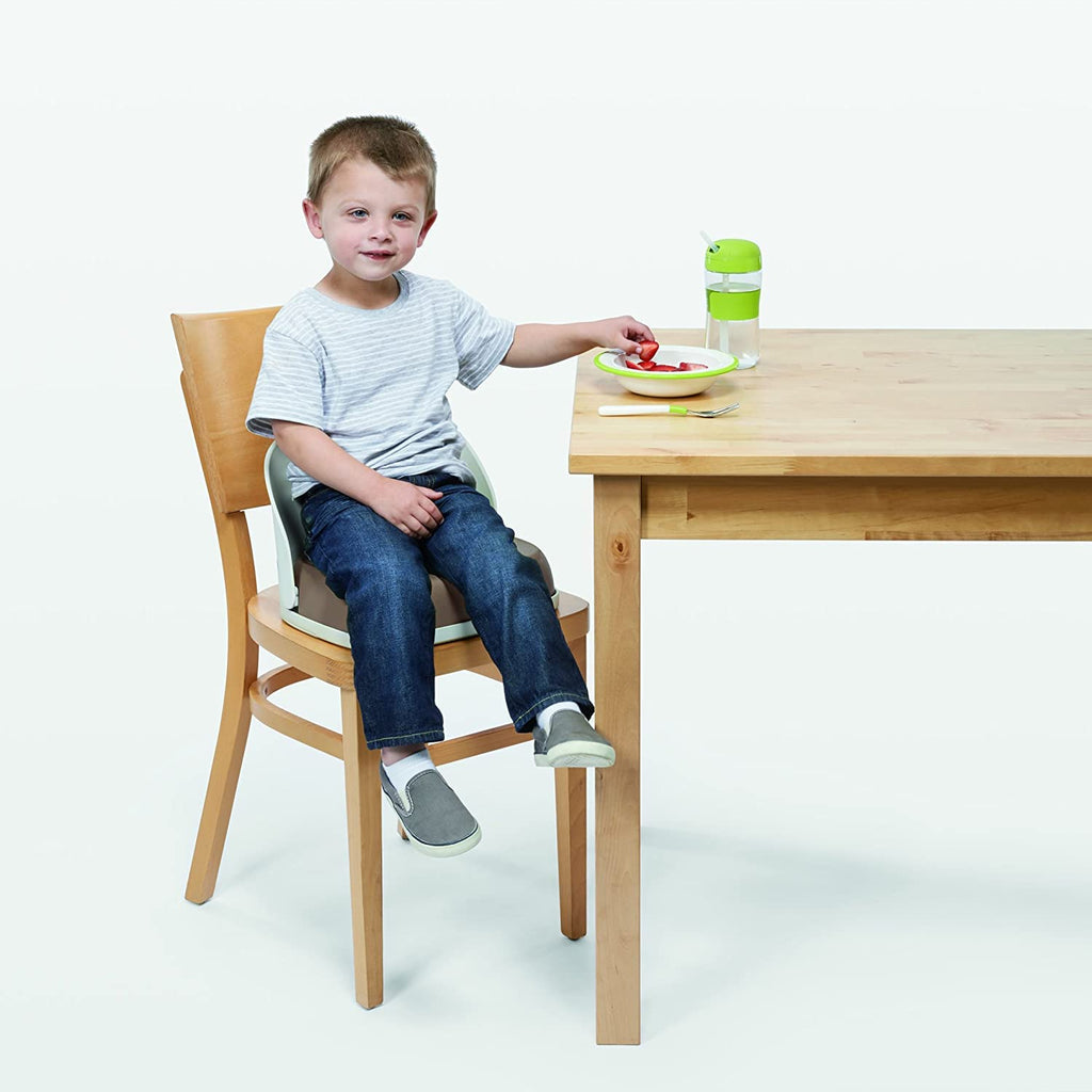 Gray Toddler Booster Seat with Straps Z726367
