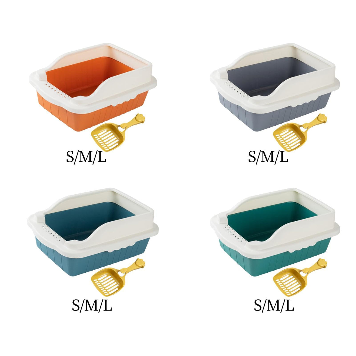 Open Top Cat Litter Box V692636