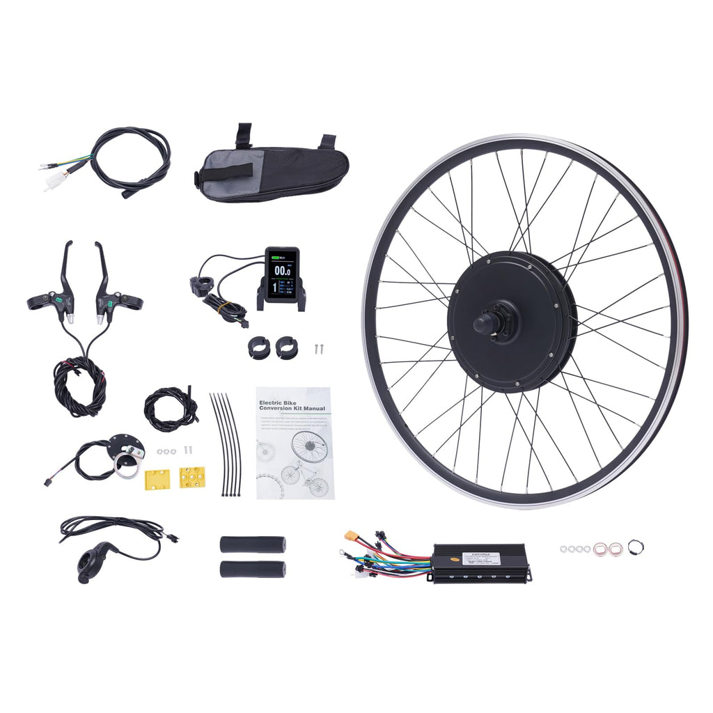 48V 1000W Brushless Front Wheel Electric Bike Conversion Kit B4126