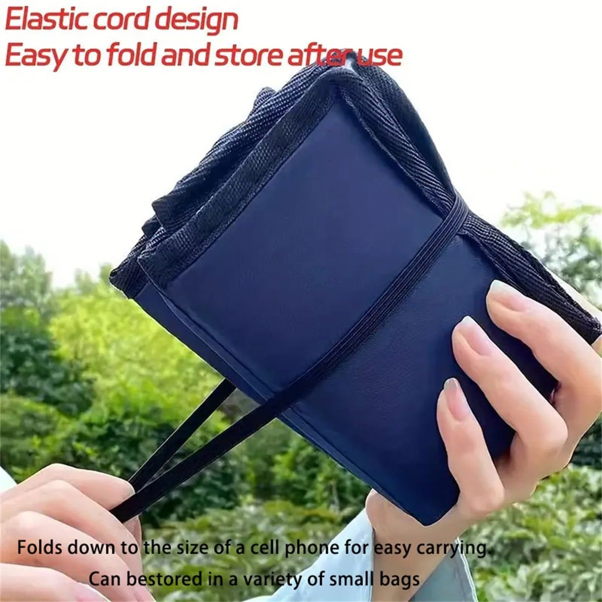 Foldable Waterproof Oxford Camping Seat Cushion Y9577