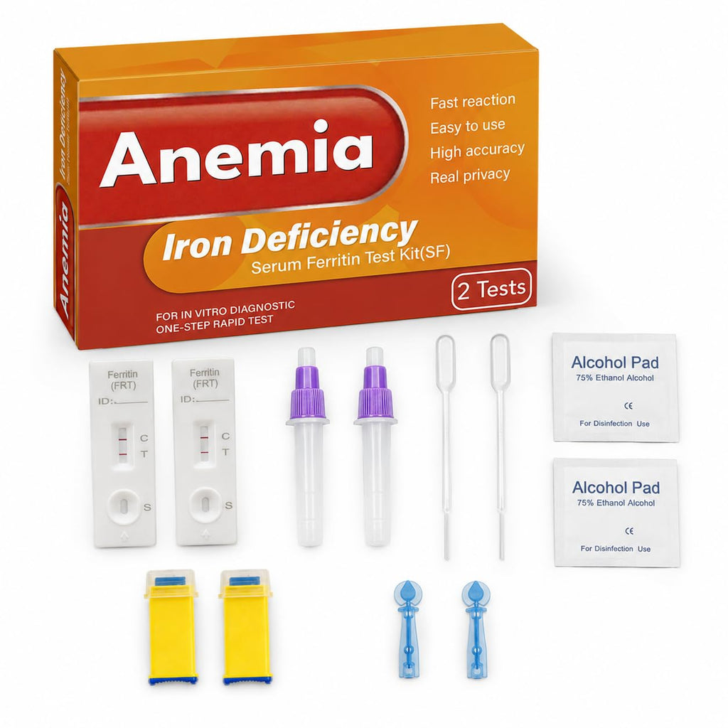 Iron Deficiency at Home Test Kit 2 Pack J9260