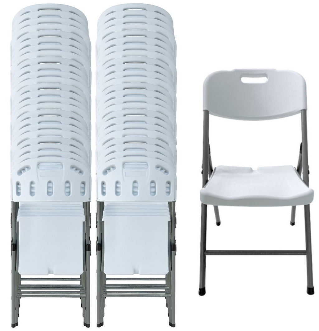 White Folding Chair Set of 50 N480