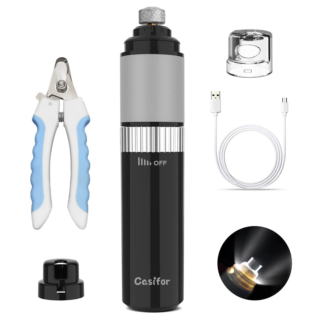 Dog Nail Grinder Quiet Electric Pet Nail Trimmer F230
