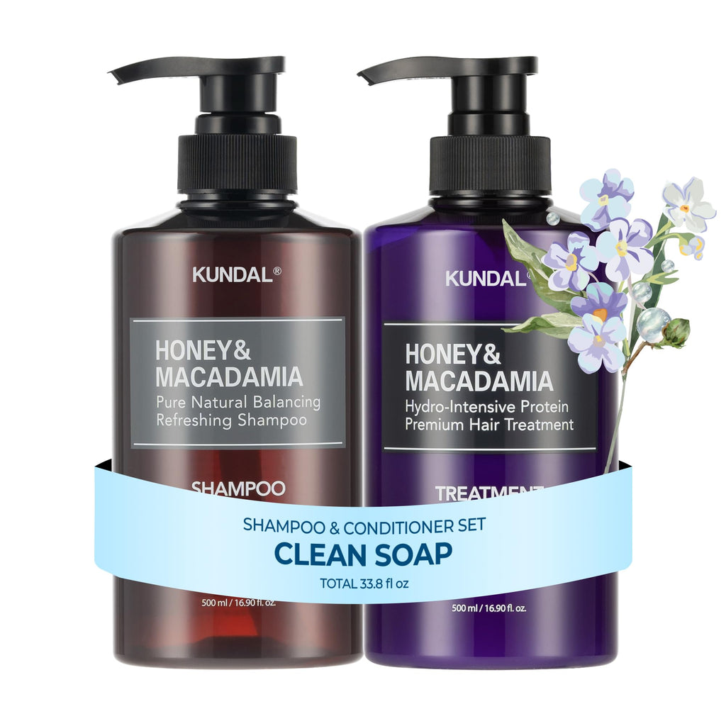Honey & Macadamia Shampoo & Conditioner Set T584