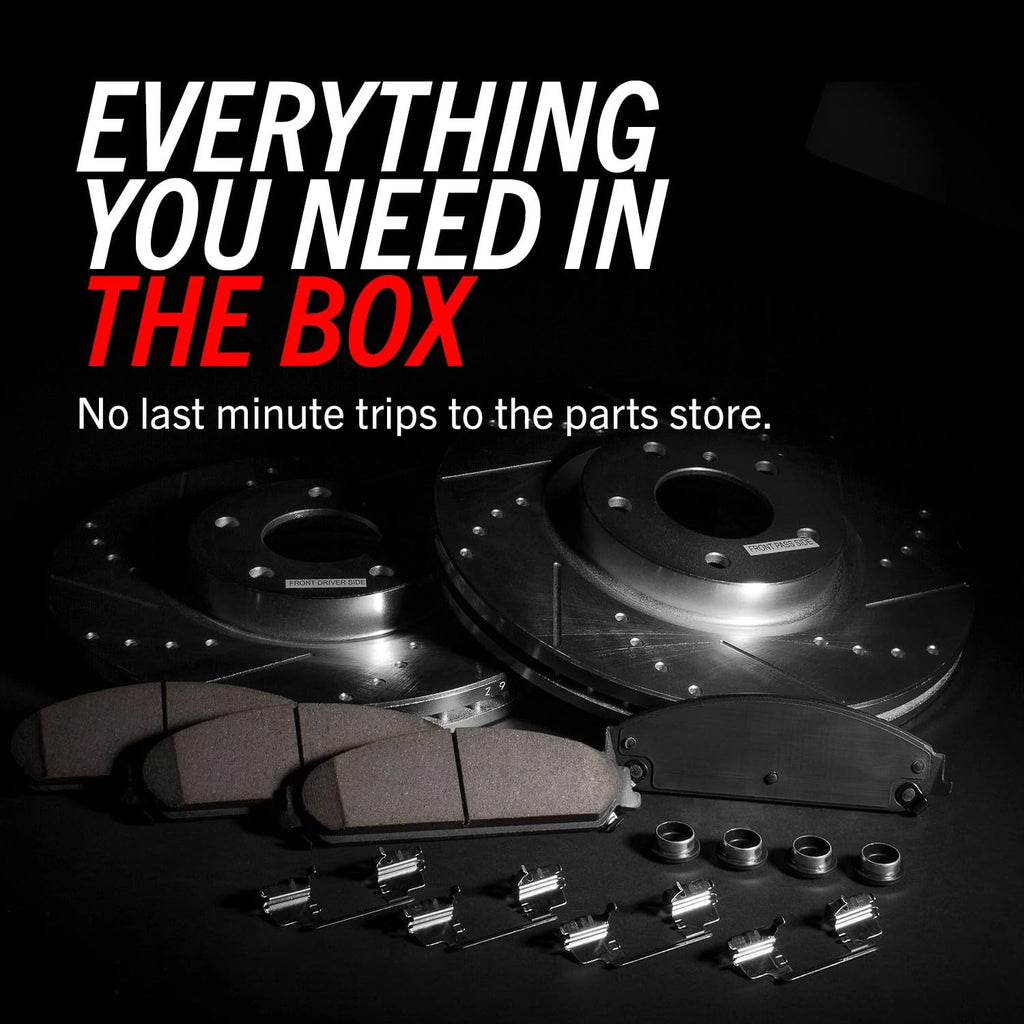 Brake Pad & Rotor Kit Front & Rear B68370