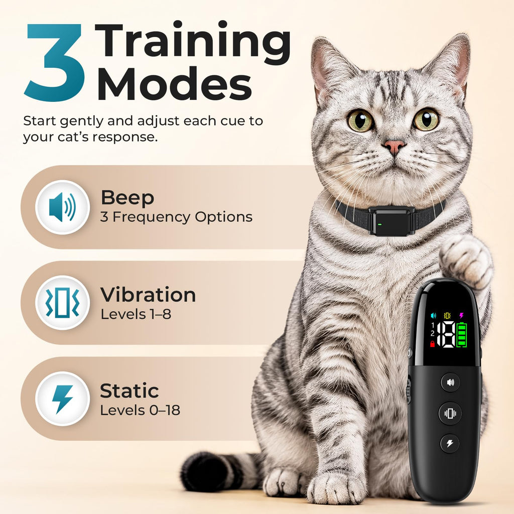 Cat Shock Collar with Remote J261