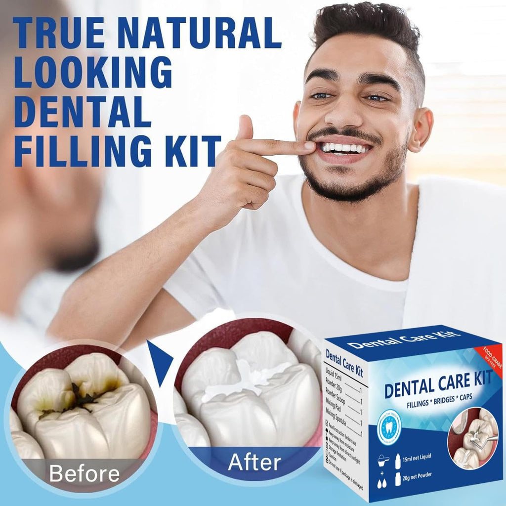 Temporary Teeth Replacement Zinc Oxide Eugenol Dental Kit 4 Pcs I953788