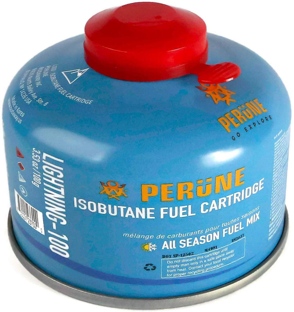 Iso-Butane Camping Fuel Gas Canister 100gram 4 Pack J42036