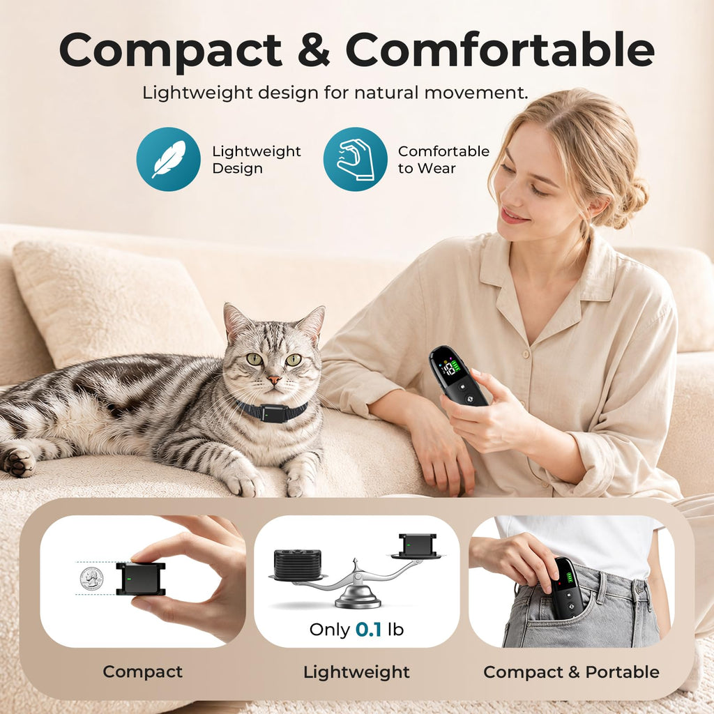 Cat Shock Collar with Remote J261