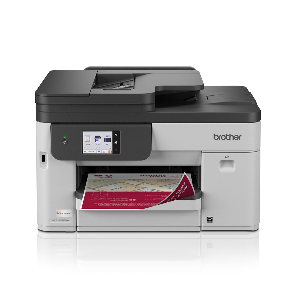 Wireless Color Inkjet All-in-One Printer with 2-Sided Copy & Scan V89120
