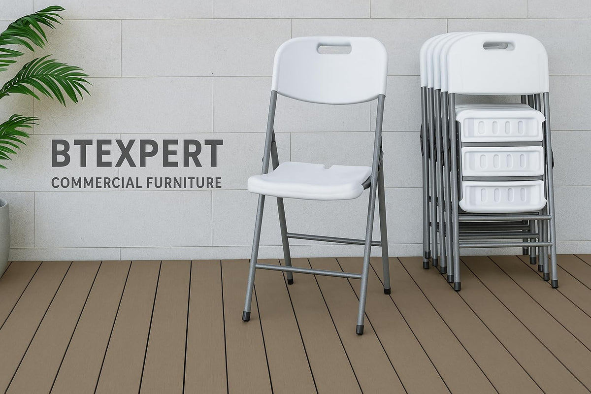 White Folding Chair Set of 50 N480