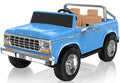 Blue 24V 2 Seater Ride on Car H42104