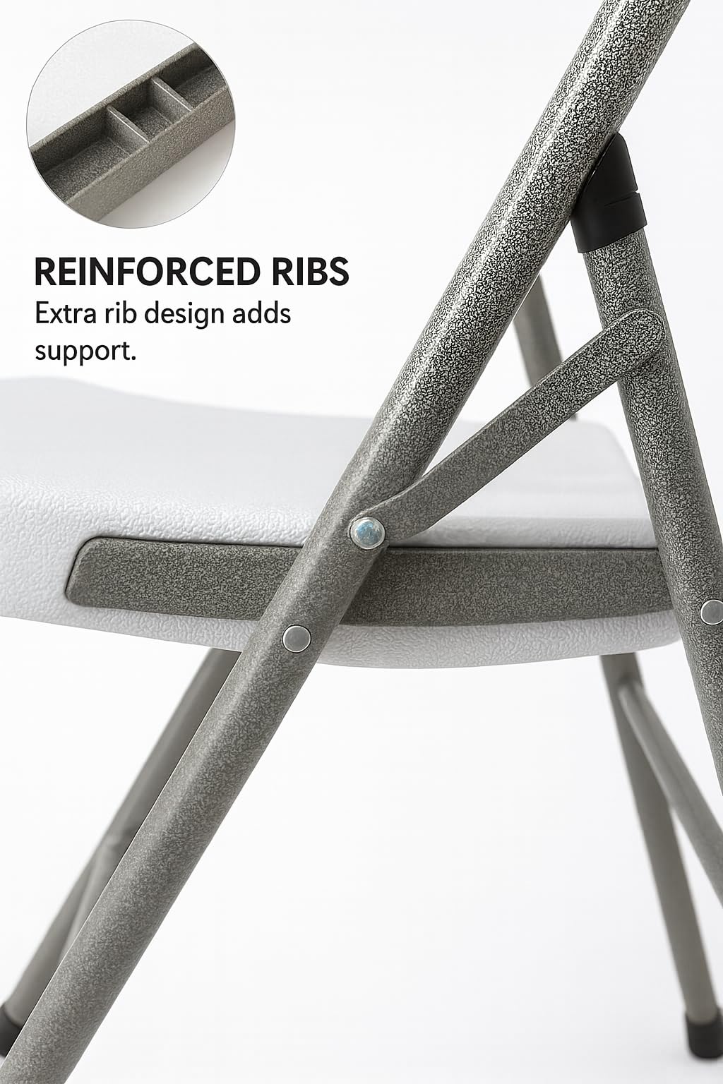 White Folding Chair Set of 50 N480