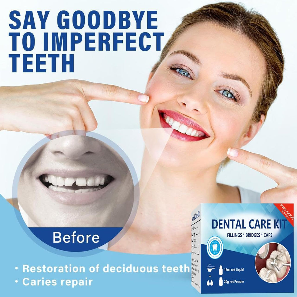 Temporary Teeth Replacement Zinc Oxide Eugenol Dental Kit 4 Pcs I953788