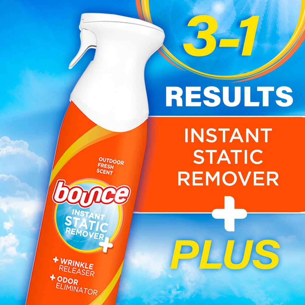 Anti Static Spray, 3 in 1 Wrinkle Release Fabric Refresher Spray 9.7 Fl Oz Z34830