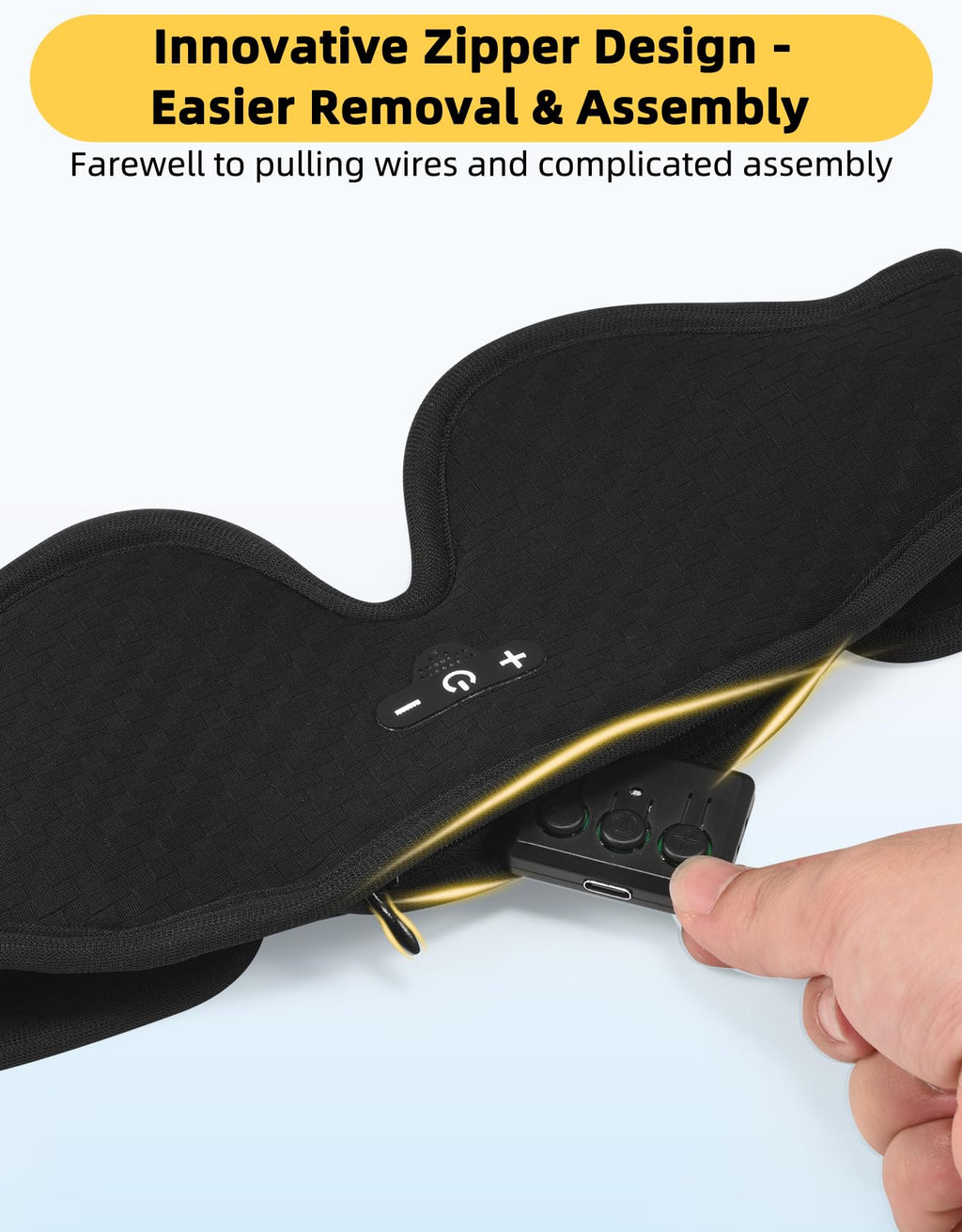 Adjustable Sleep Mask with Bluetooth Headphones K38275
